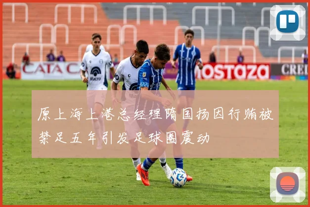 原上海上港总经理隋国扬因行贿被禁足五年引发足球圈震动