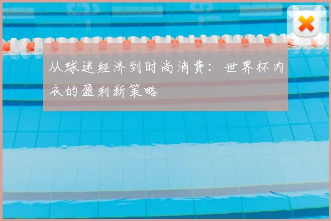 从球迷经济到时尚消费：世界杯内衣的盈利新策略