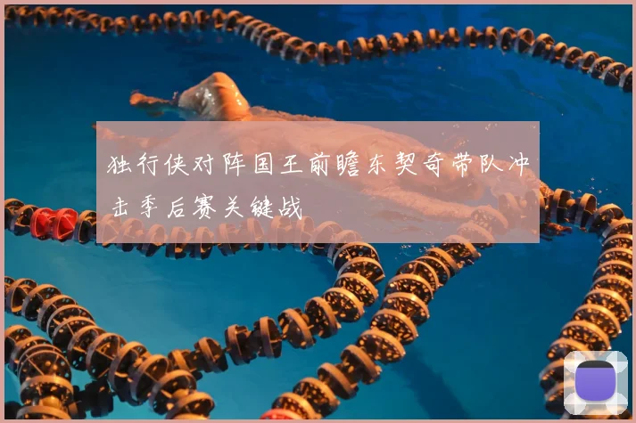 独行侠对阵国王前瞻东契奇带队冲击季后赛关键战