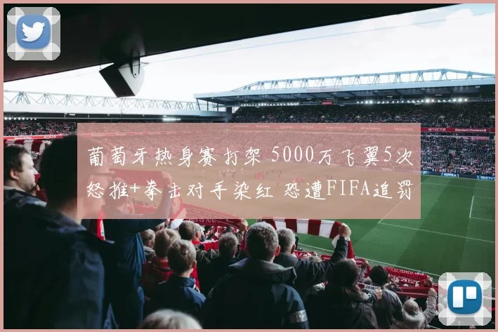 葡萄牙热身赛打架 5000万飞翼5次怒推+拳击对手染红 恐遭FIFA追罚